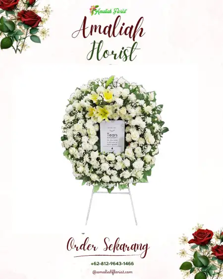 Krans Bunga Duka Sembungan